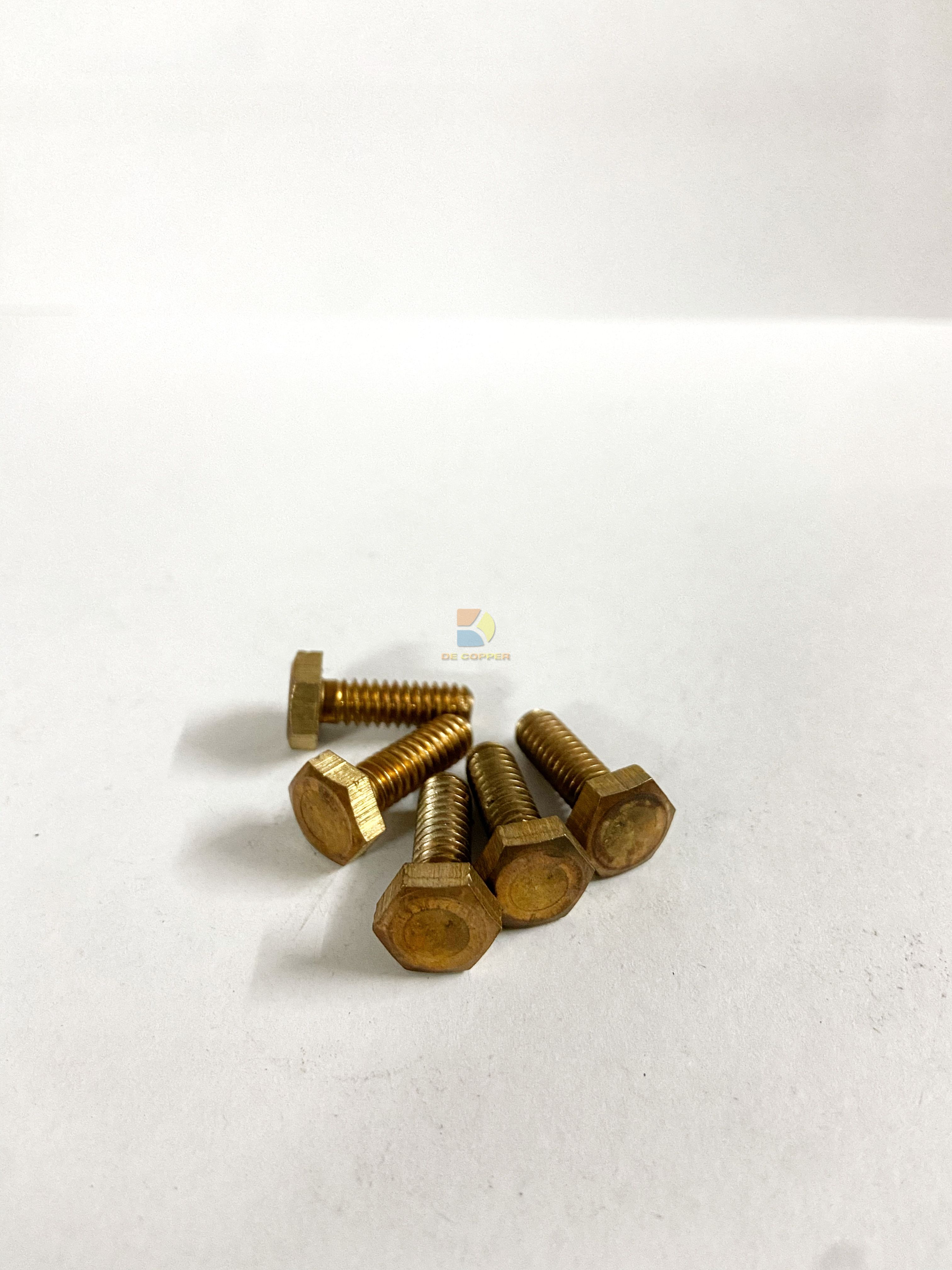 Pernos hexagonales externos de bronce silicio para sujetadores marinos